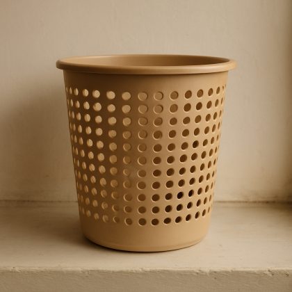 Cesto plástico perfurado 25 cm