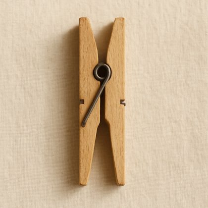Tábua de molas para secar roupa